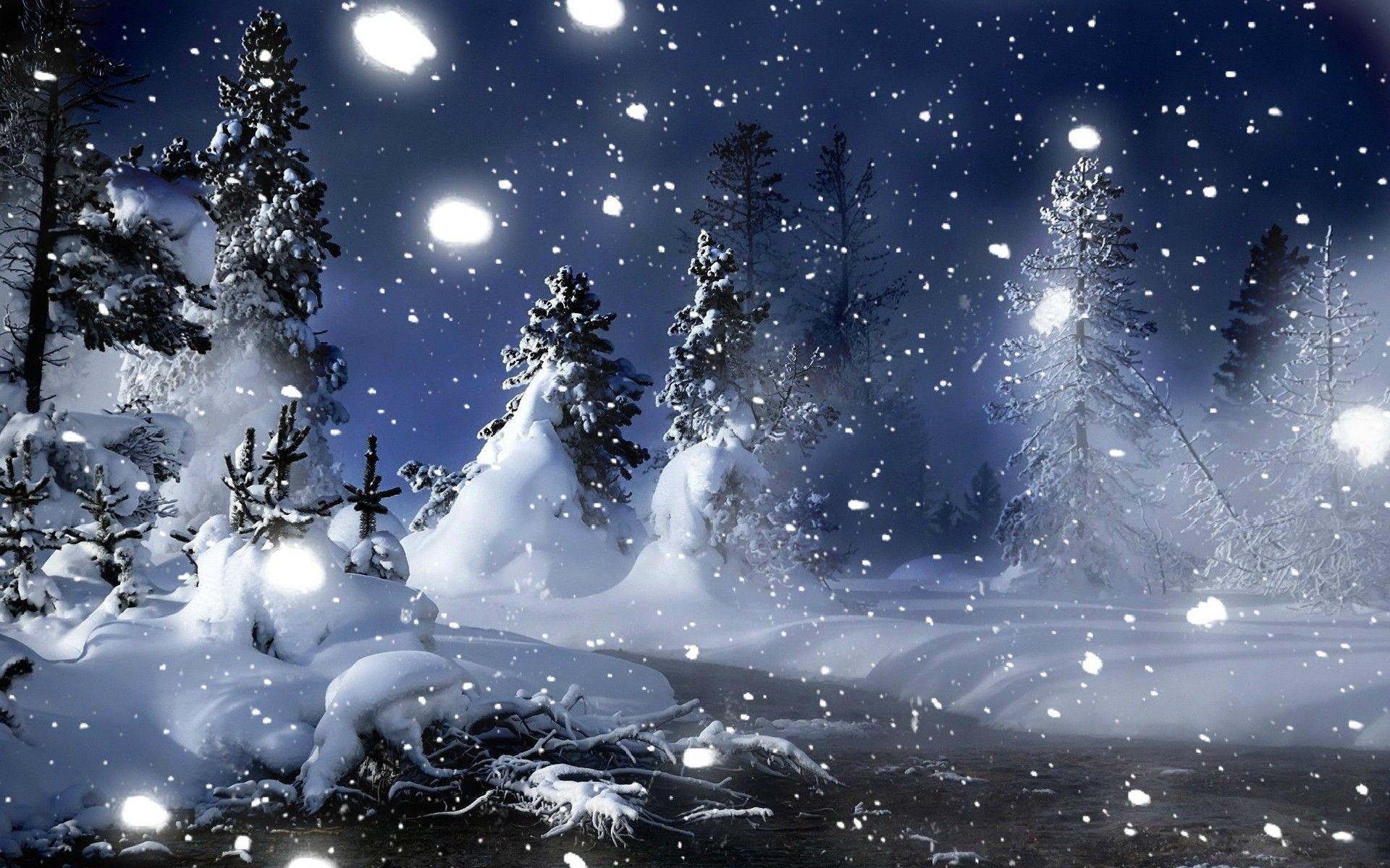 1920x1200 Let It Snow Wallpaper for iPhone