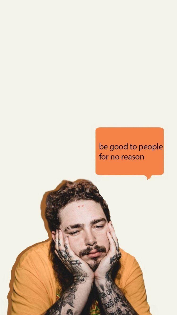 750x1334 Posty is love. Post malone wallpaper, Post malone