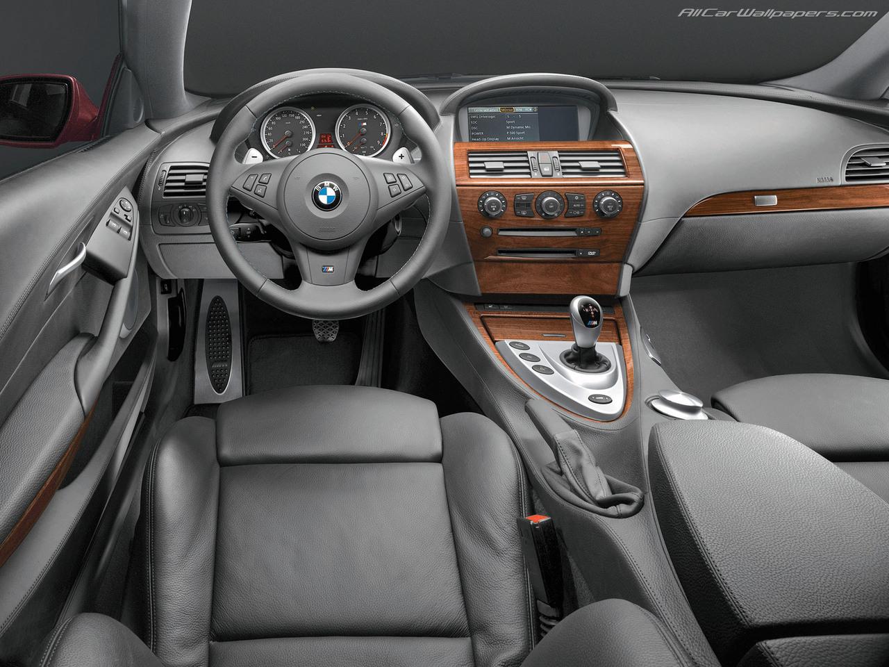 1280x960 Car Cabin Wallpaper M6 2006 Interior