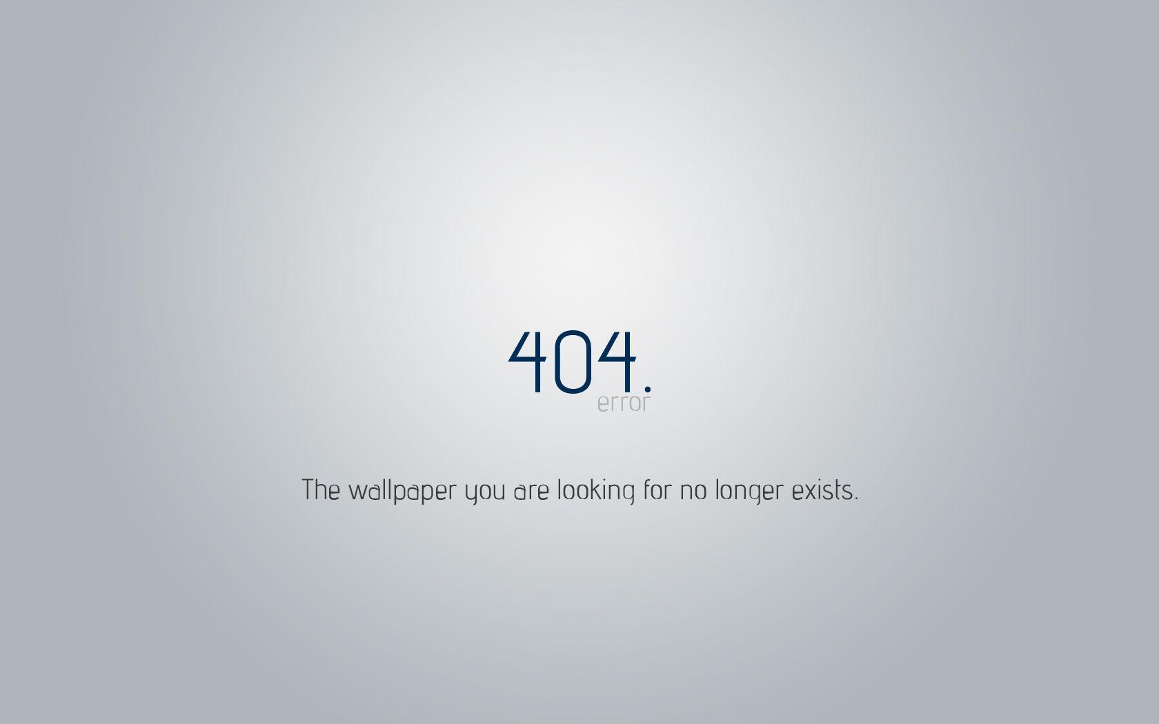 1680x1050 Error Wallpaper