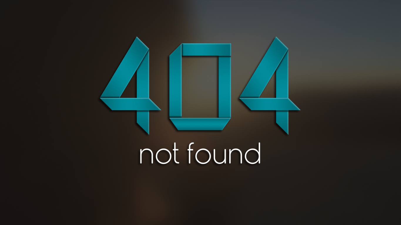 1365x768 Page Not Found Wallpaper