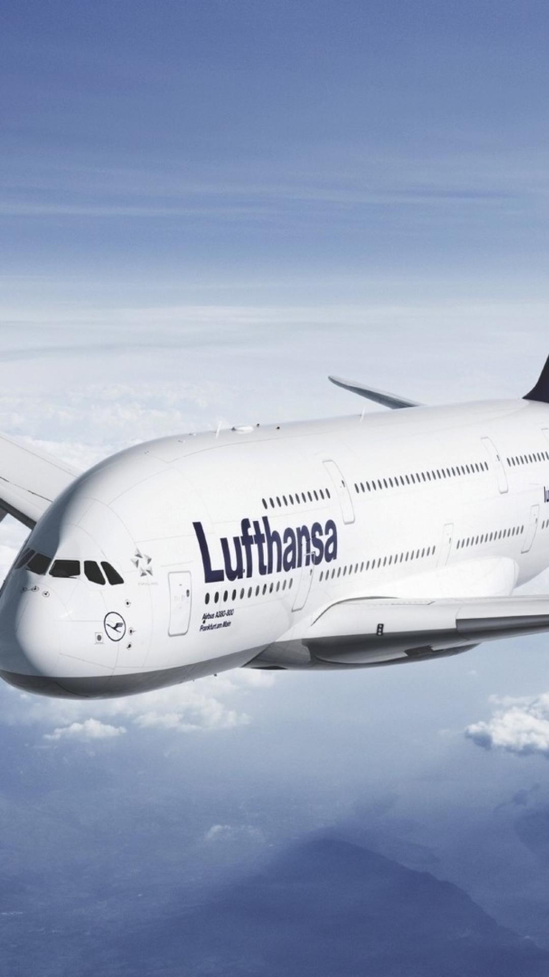 1080x1920 Lufthansa Wallpaper HD