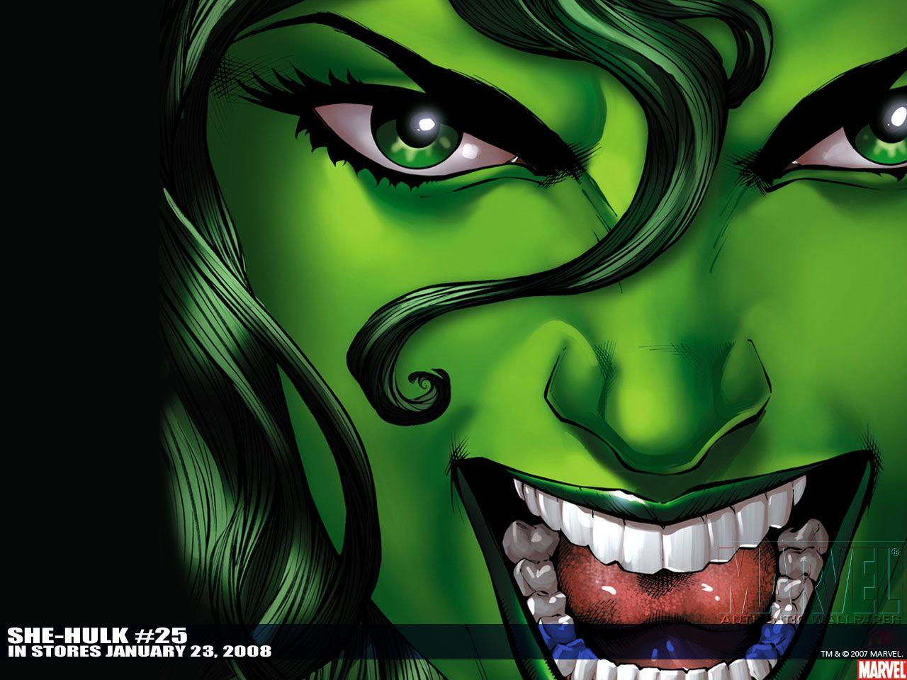 1280x960 She Hulk Hulk Face Wallpaper