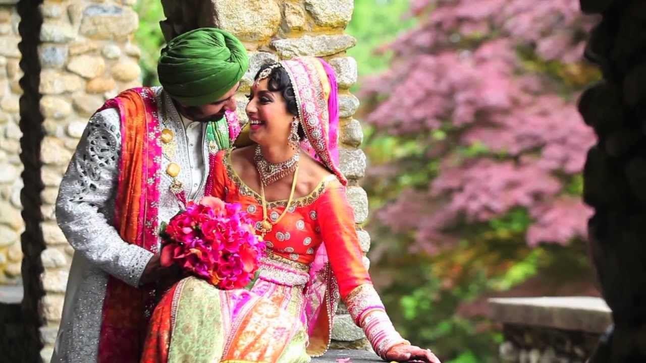 1280x720 Sweet Punjabi Wedding Couple Wallpaper Love Image New