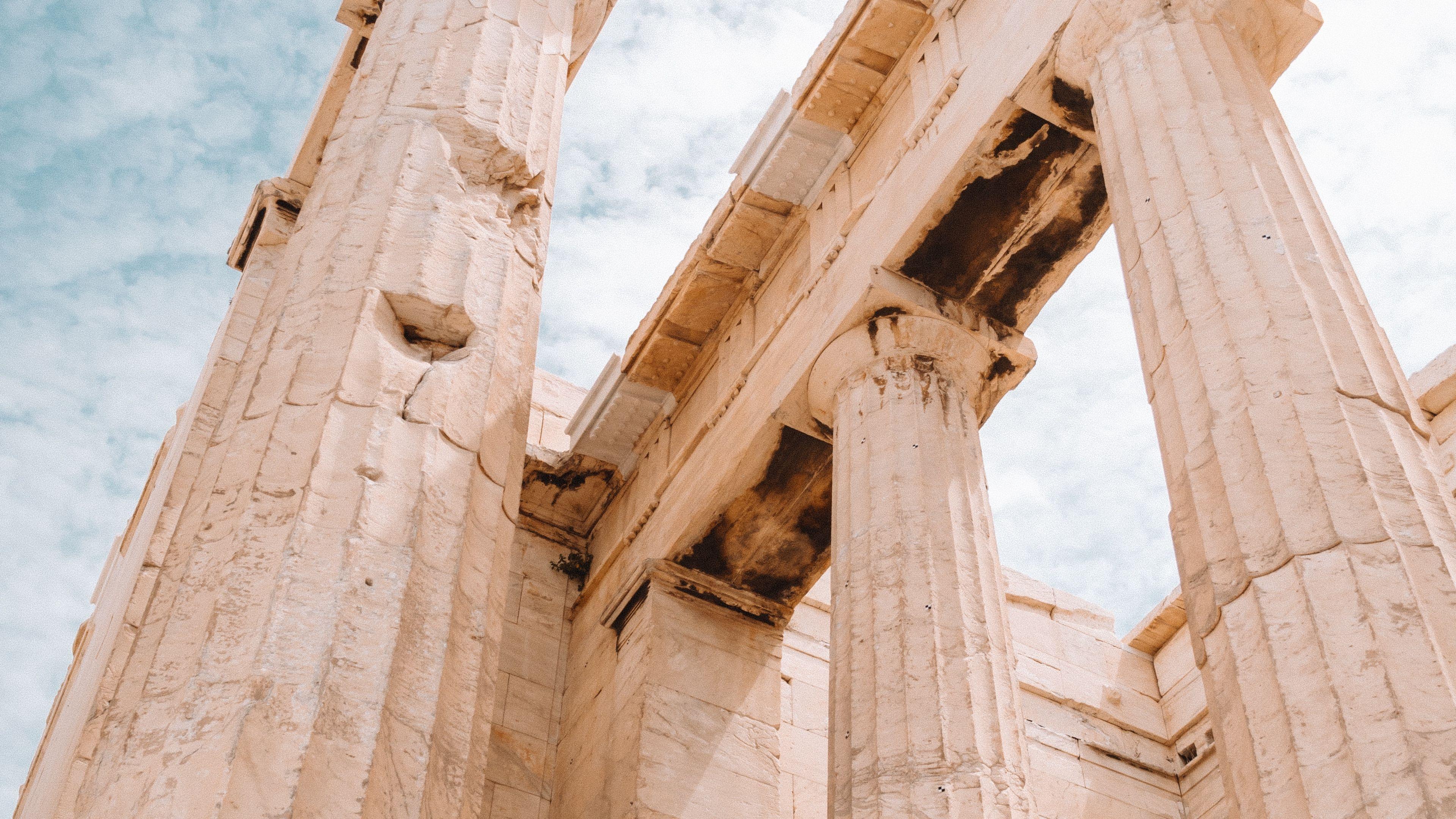3840x2160 Download wallpaper 3840x2160 acropolis, architecture