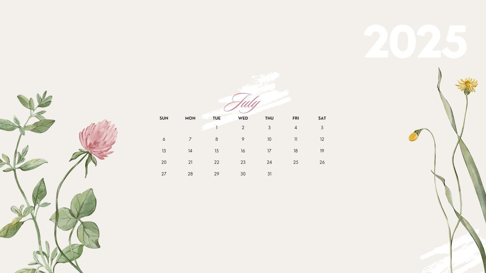 1600x900 and customizable summer desktop wallpaper templates