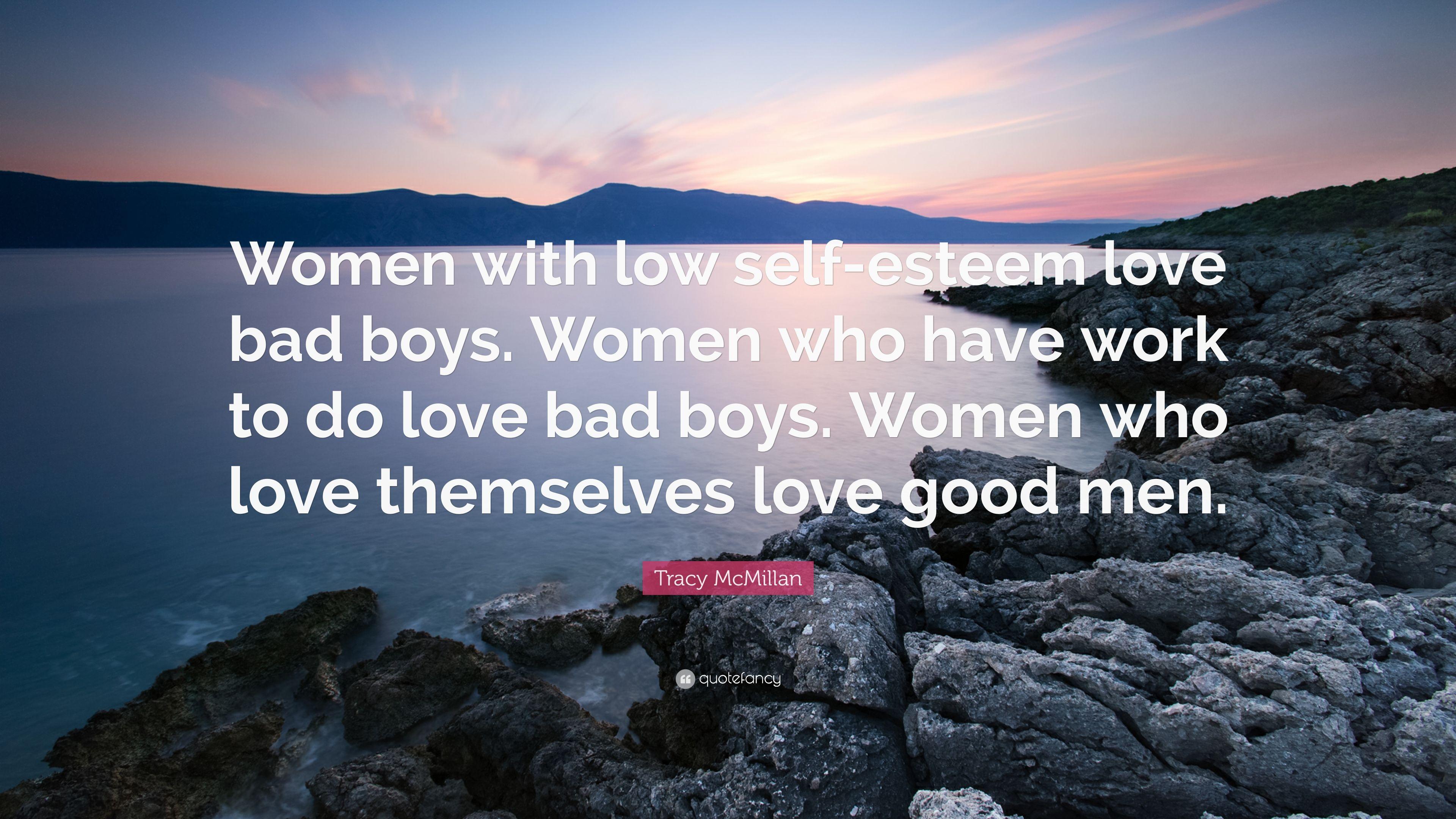 3840x2160 Tracy McMillan Quote: “Women With Low Self Esteem Love Bad