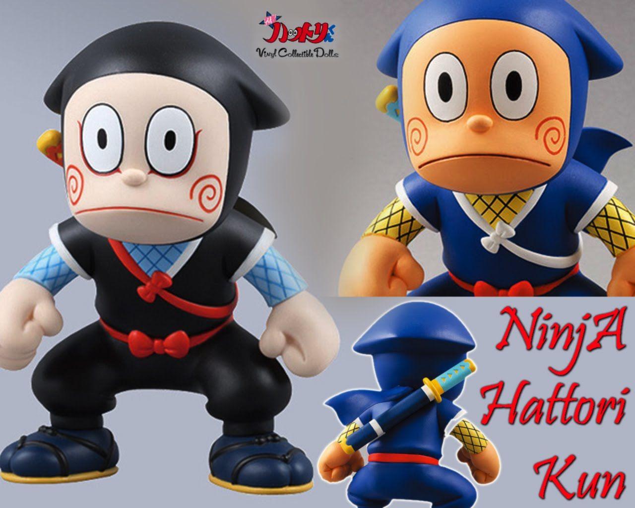 1280x1024 Ninja Hattori Kun Wallpaper