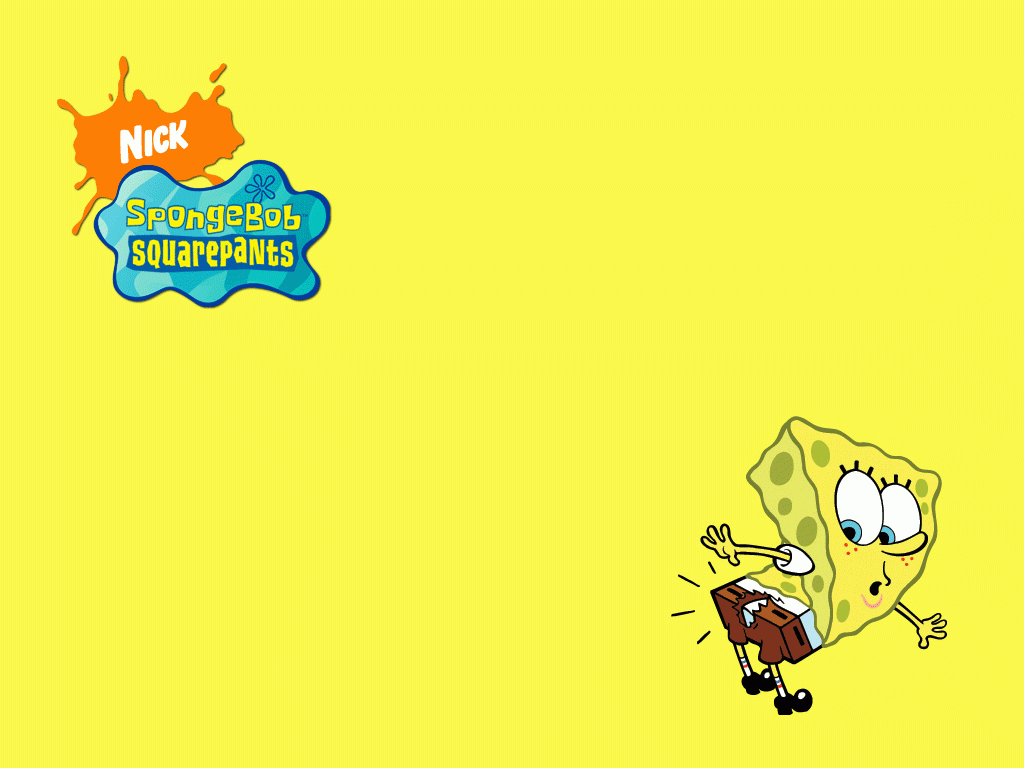 1024x768 Free download Spongebob Squarepants and Ninja Hattori HQ HQ