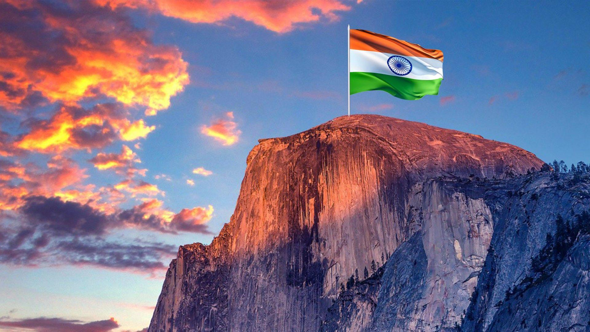 1920x1080 India Flag HD Background Wallpaper 34871
