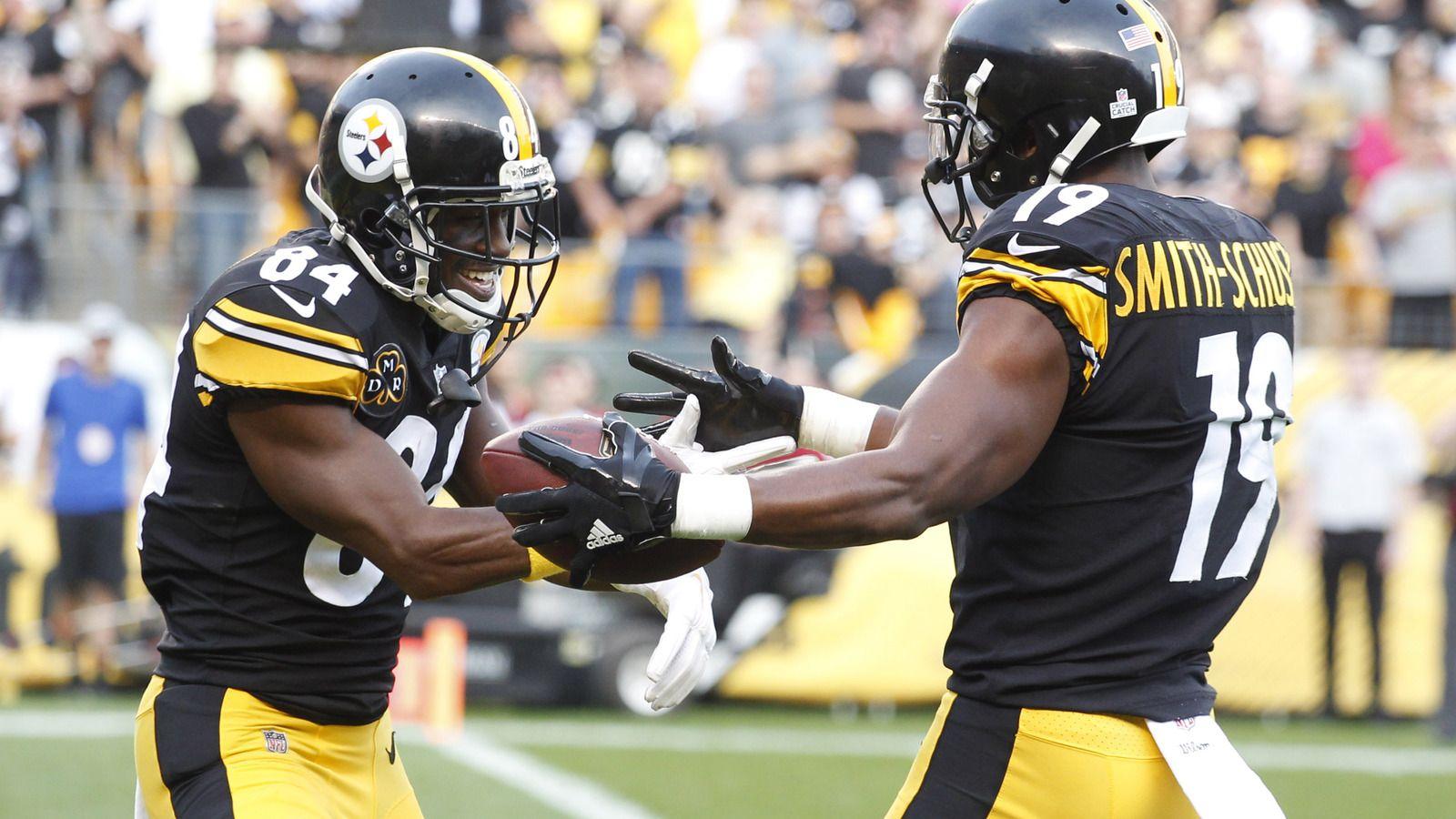 1600x900 Antonio Brown Offers Reward For JuJu Smith Schuster's Stolen