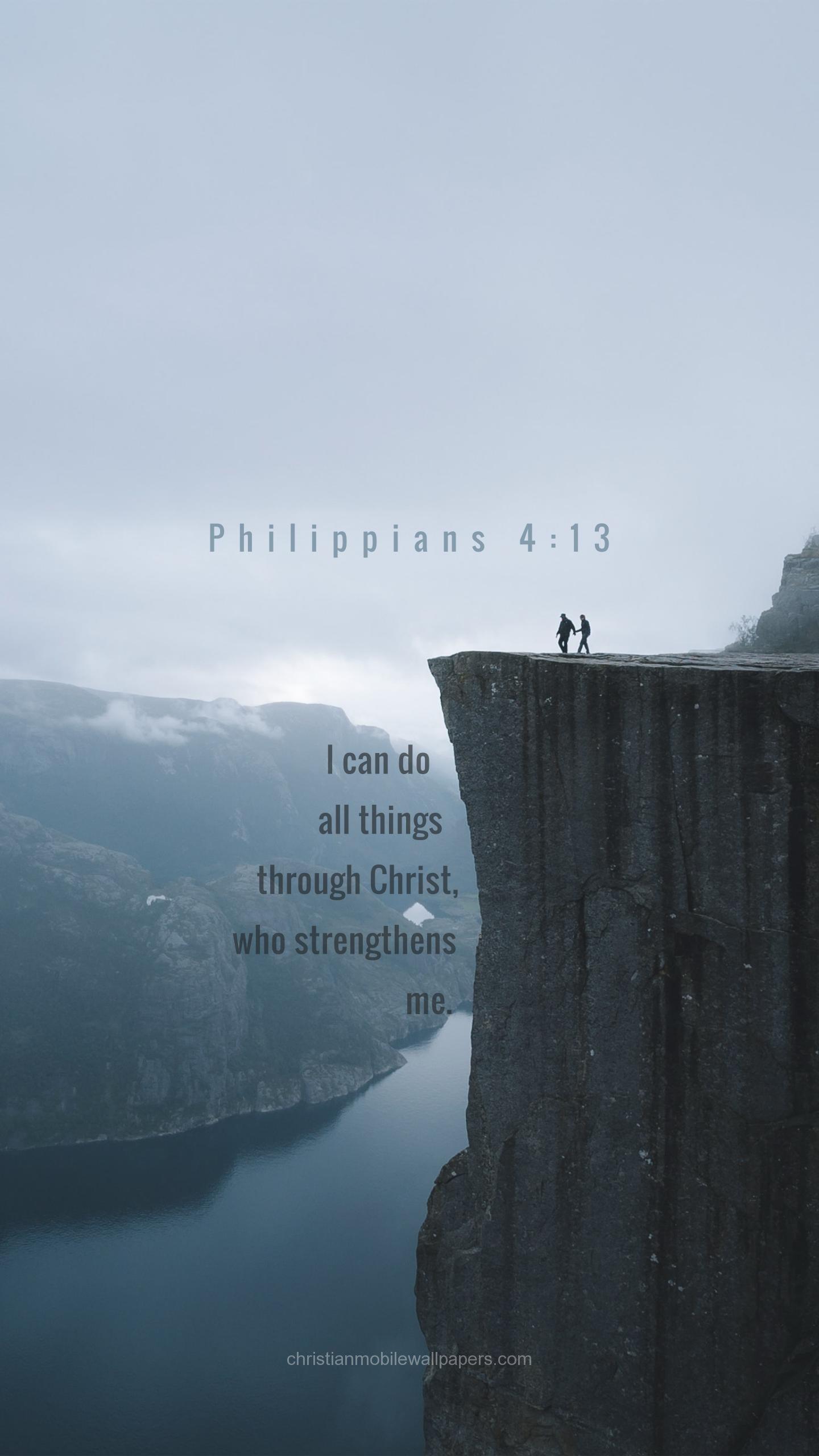 Download Philippians 4 13 Web I Can Do All Things Through Christ Who  Strengthens Me Wallpaper  Wallpaperscom