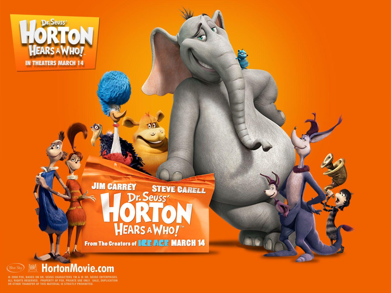 1600x1200 Kids N Fun.com. Wallpaper Horton Hears A Who Dr. Seuss