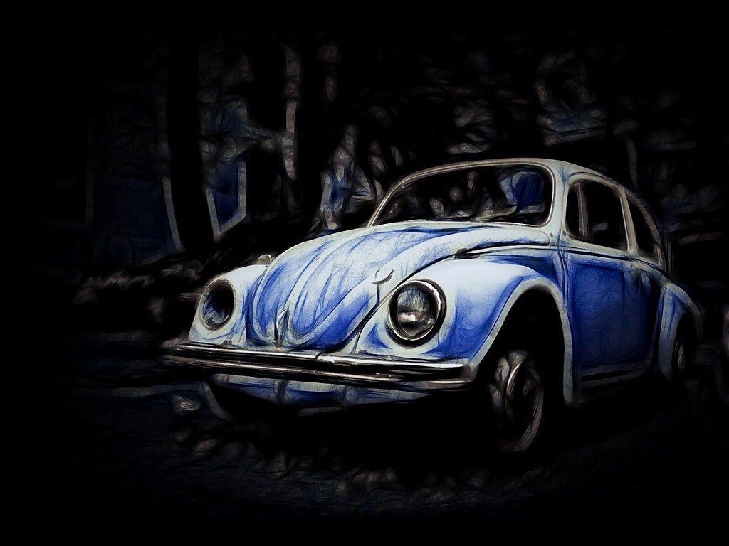 1024x768 VW Beetle Wallpaper. This Is An Edit Photo Manip Of One