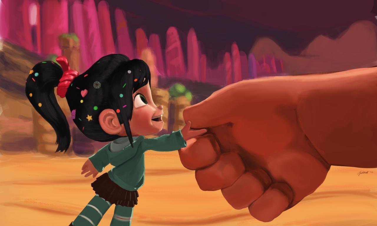 1280x768 Vanellope Von Schweetz wallpaper HD for desktop background