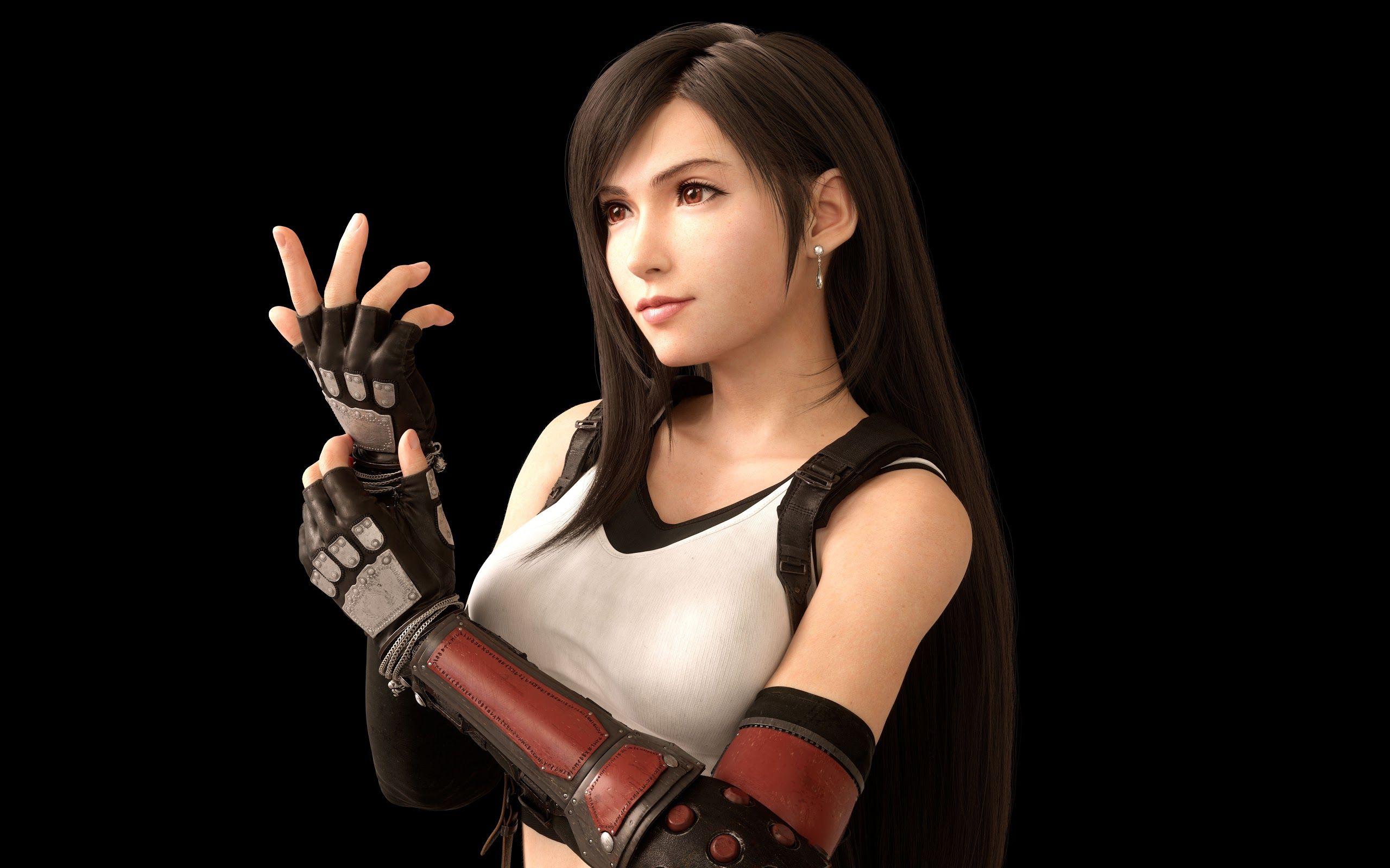 2560x1600 Tifa Lockhart Final Fantasy 7 Remake 8K Wallpaper