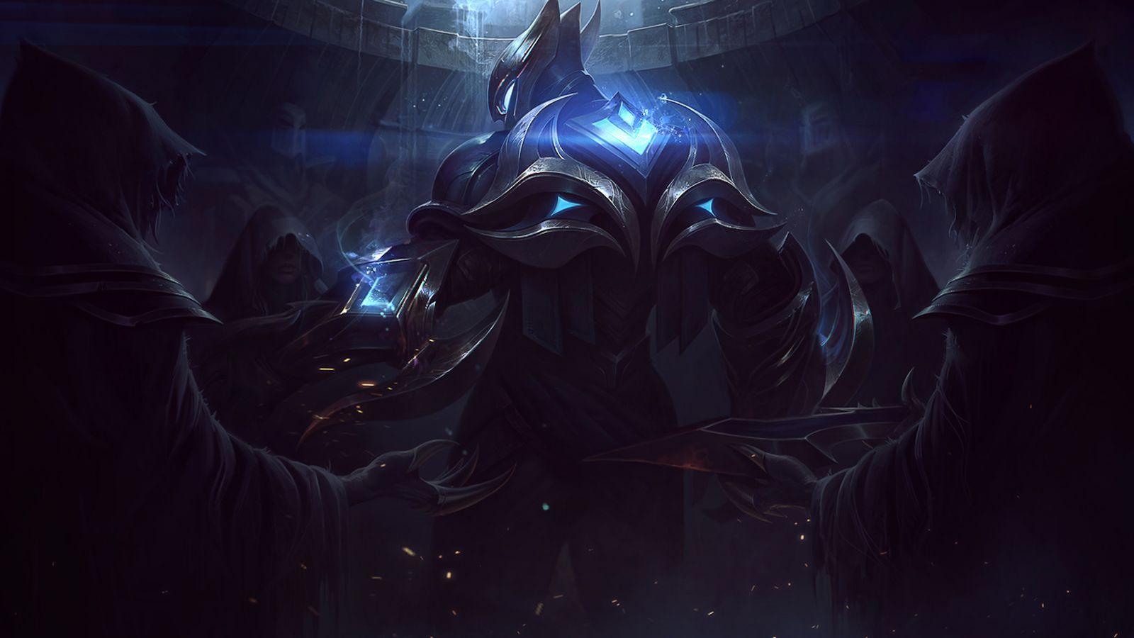 league of legends shockblade zed wallpaper