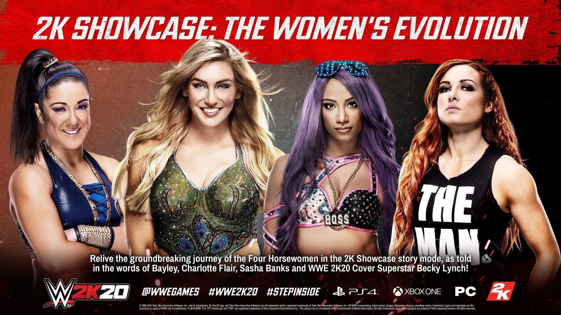 1920x1080 WWE 2K20 Showcase tells story of the Women's Revolution