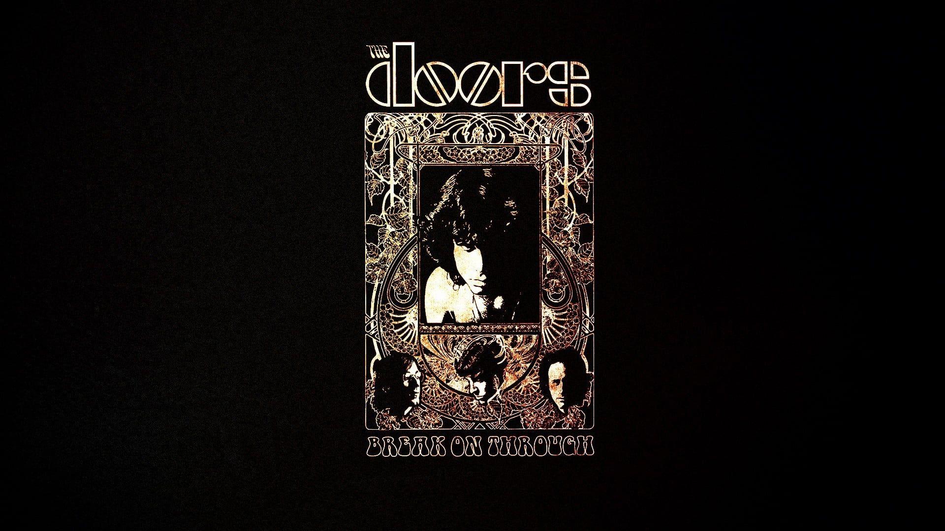 1920x1080 Doors album poster, The Doors, Jim Morrison, simple