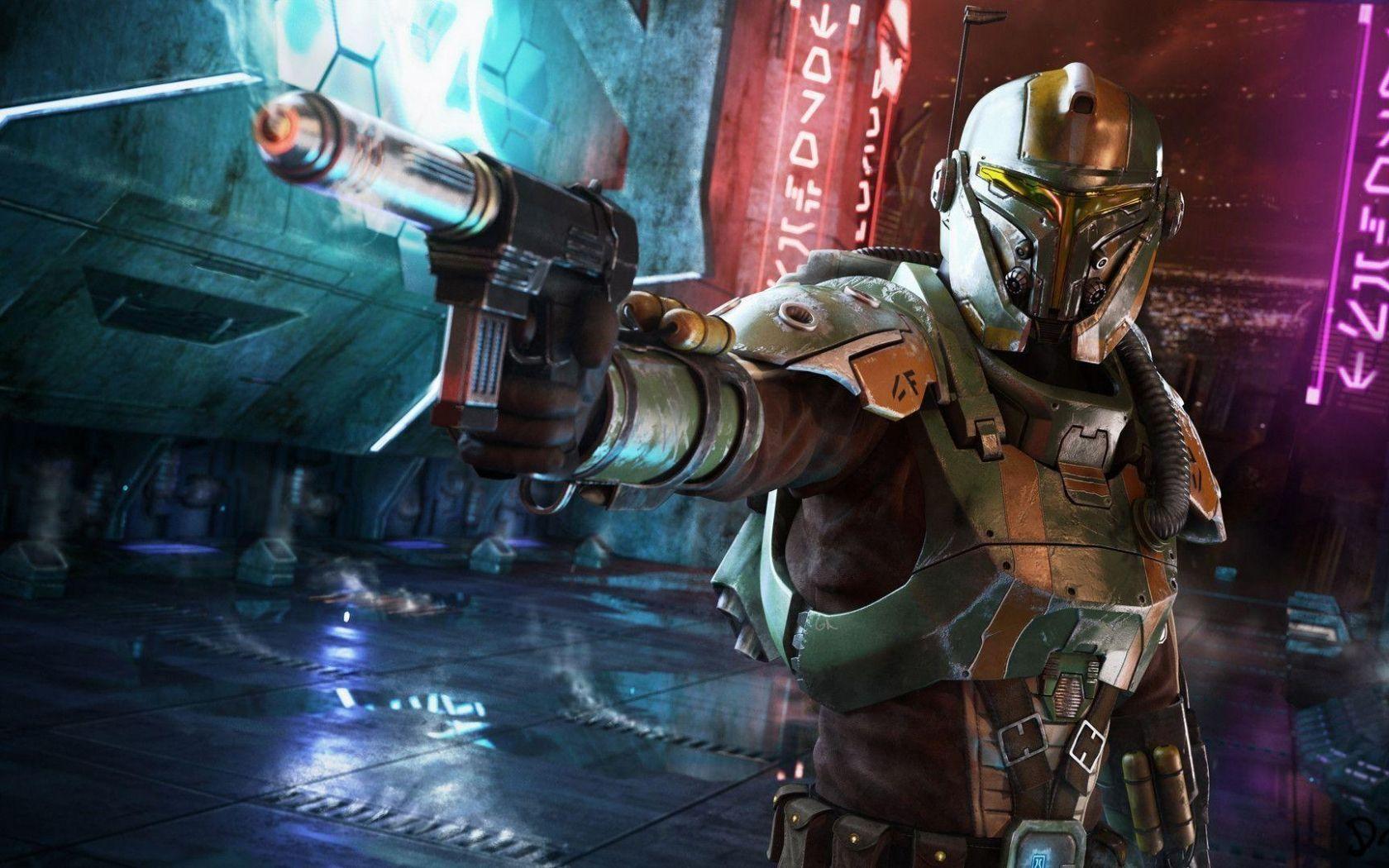 1680x1050 Free download Star Wars Clone Trooper Wallpaper 1920x1080