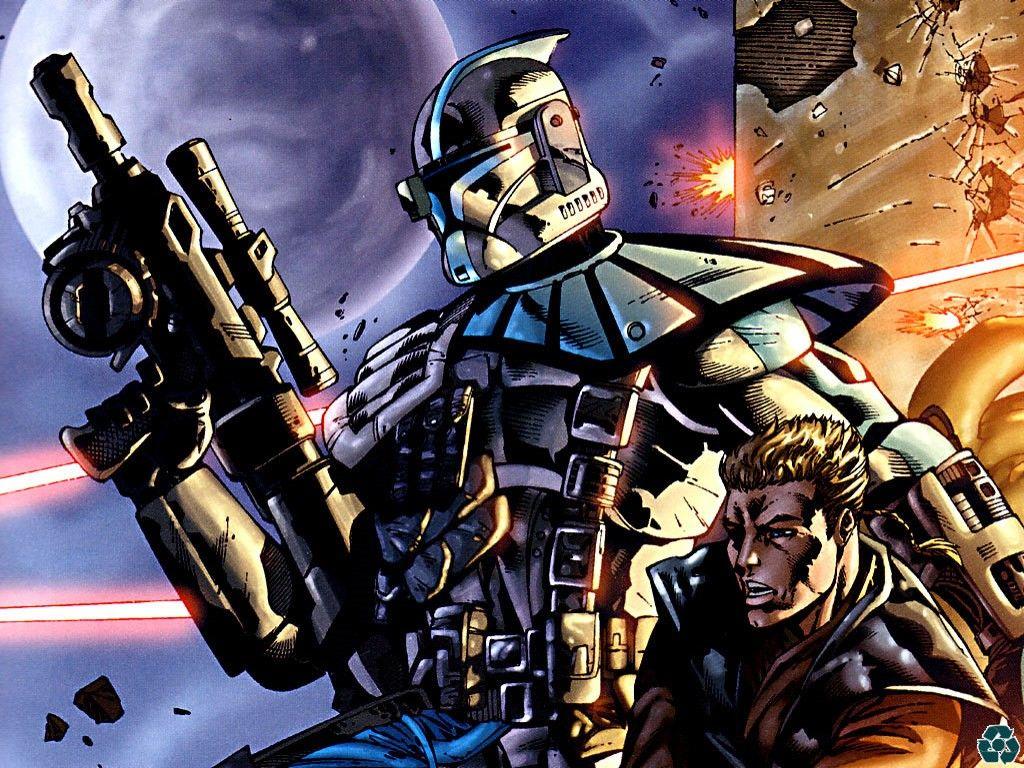 1024x768 My Free Wallpaper Wars Wallpaper : Clone Wars (Comics)