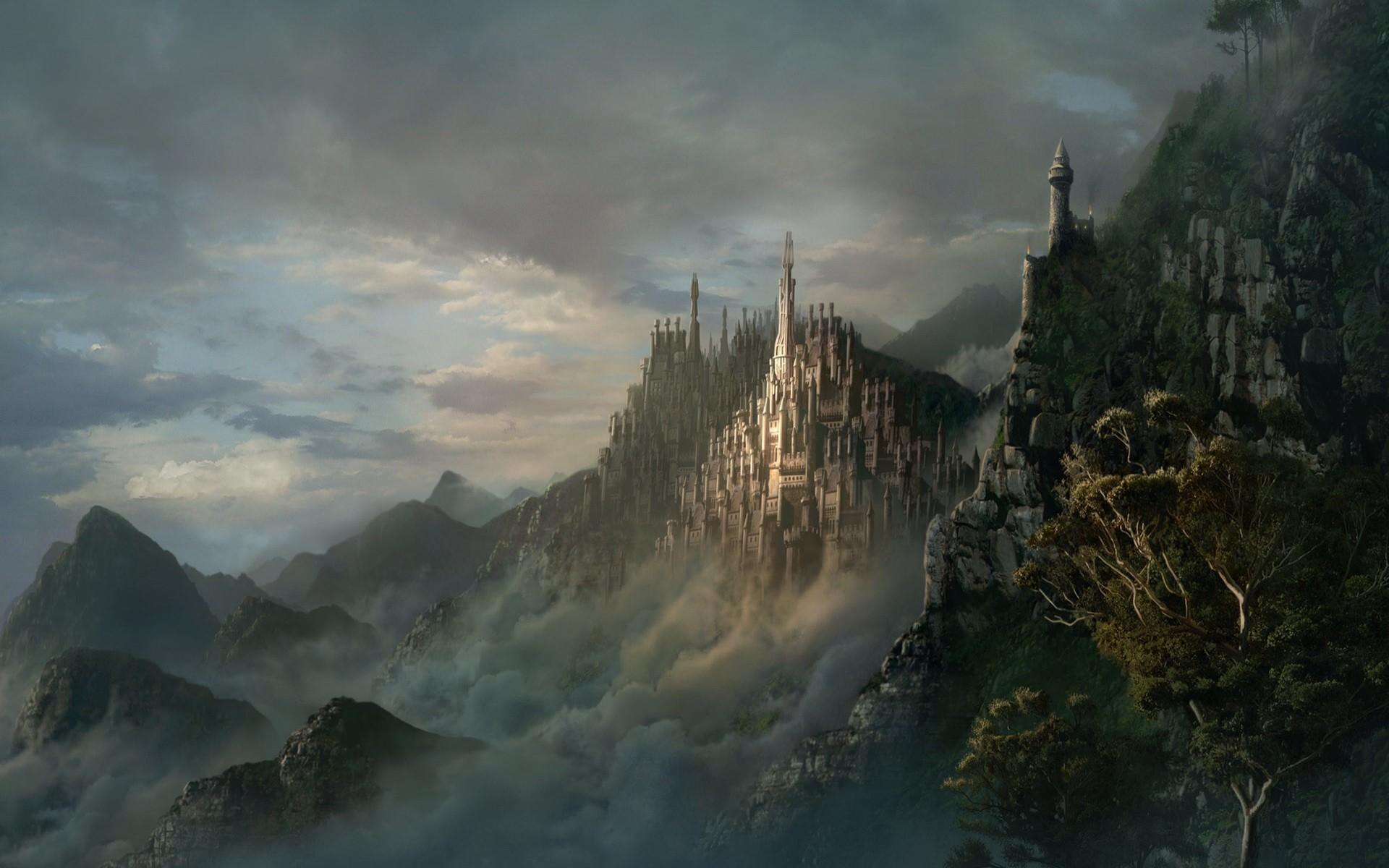 1920x1200 Medieval Castle HD Wallpaper
