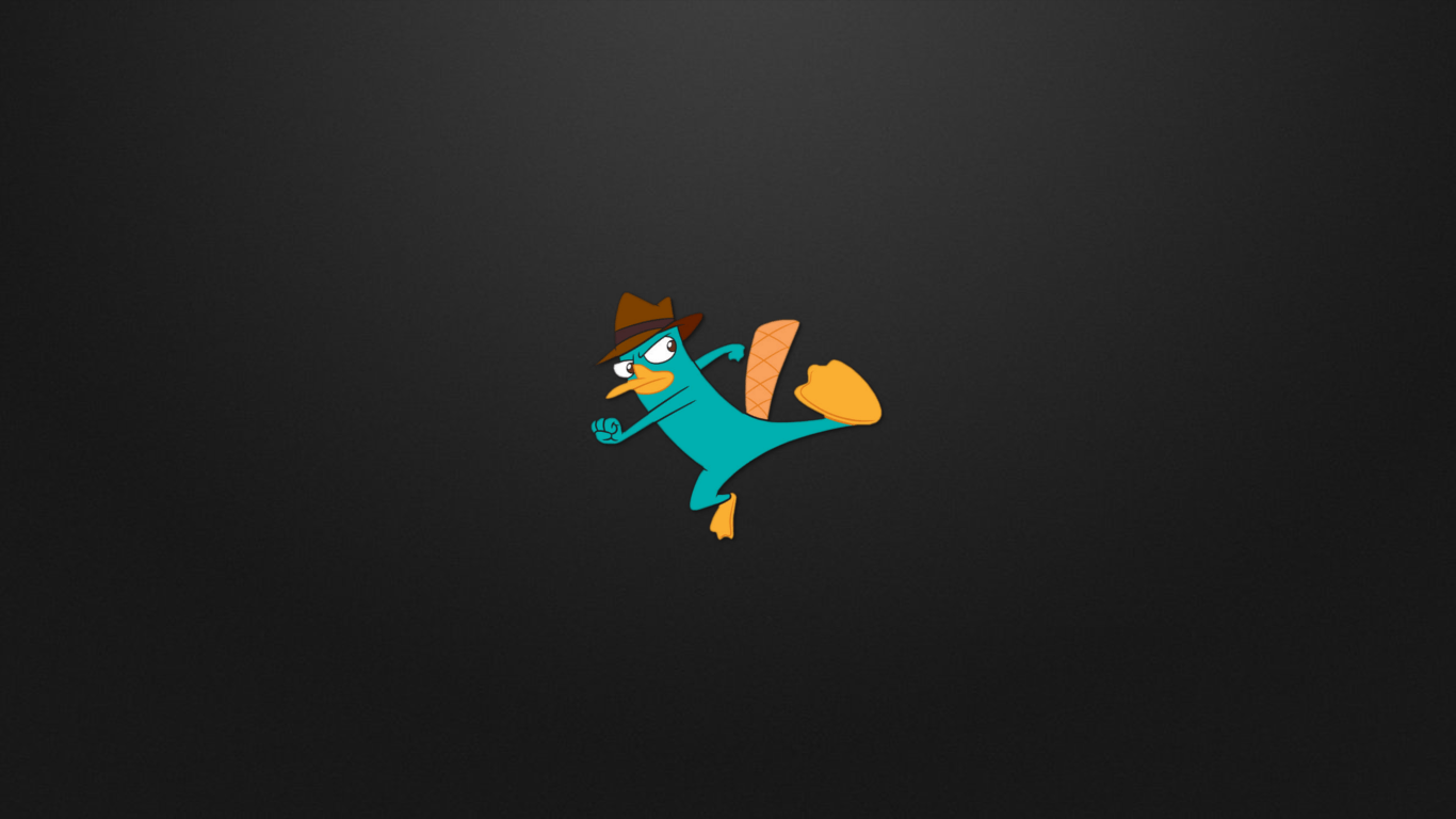 1366x768 Perry The Platypus Wallpaper