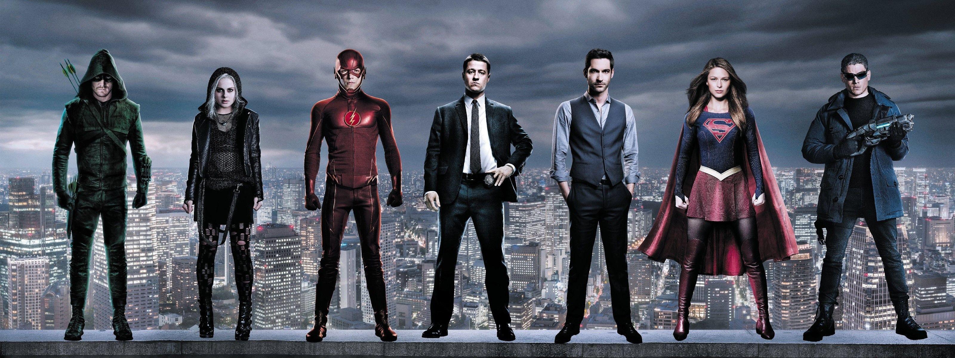 3200x1200 Legends of Tomorrow Wallpaper