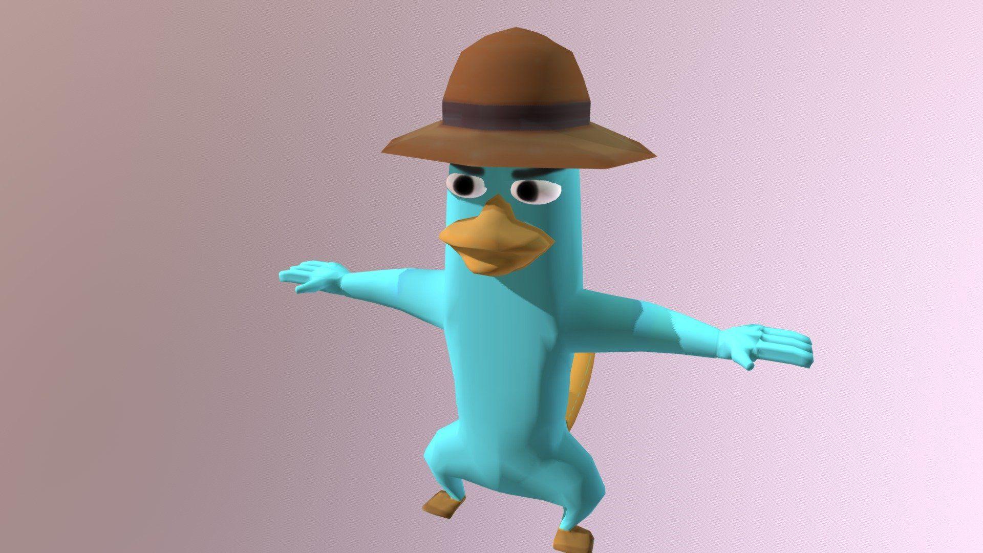 1920x1080 Perry The Platypus 3D Model Wallpaper