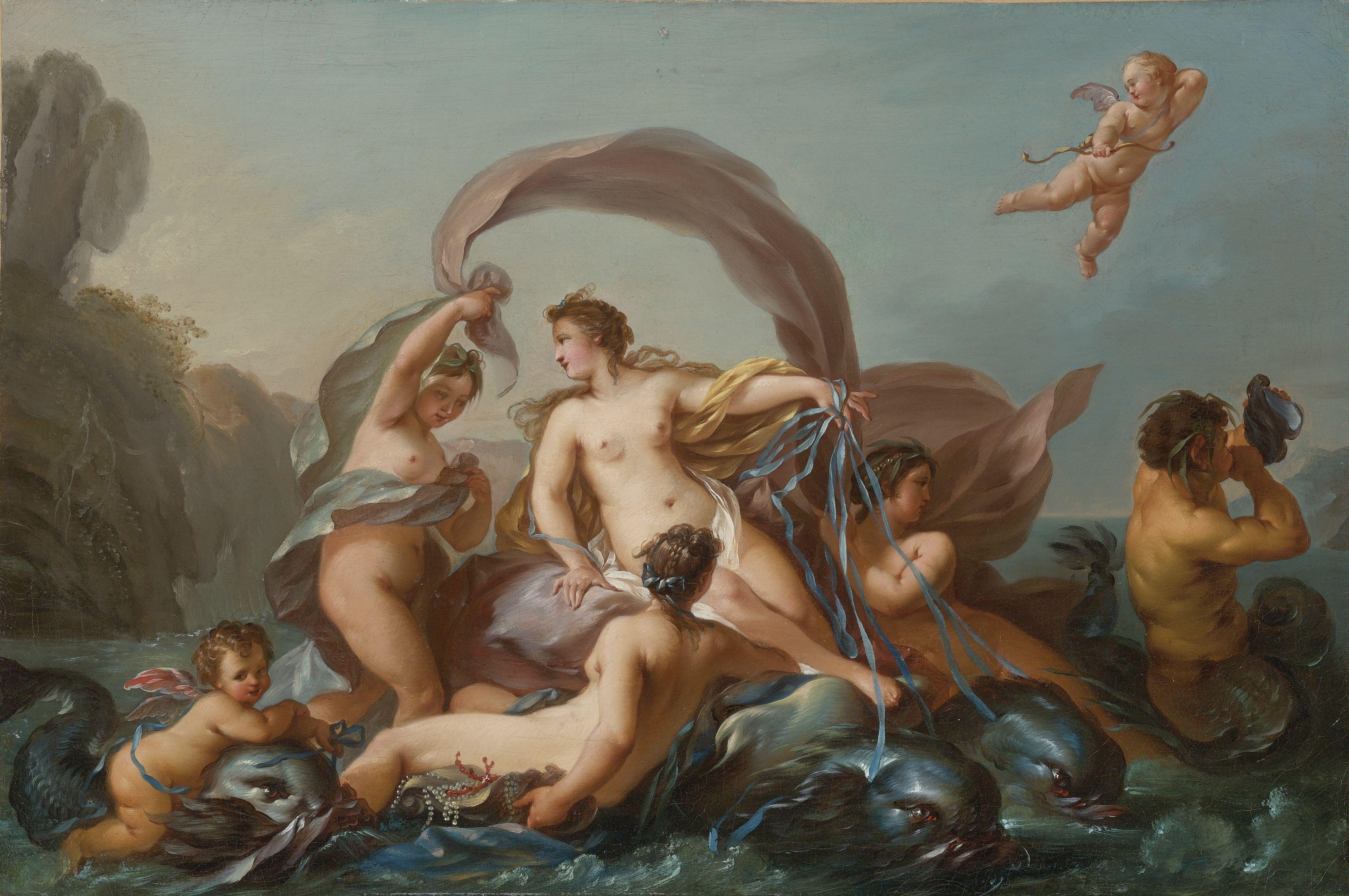 4000x2658 Jean Baptiste Marie Pierre (attr) The Birth Of