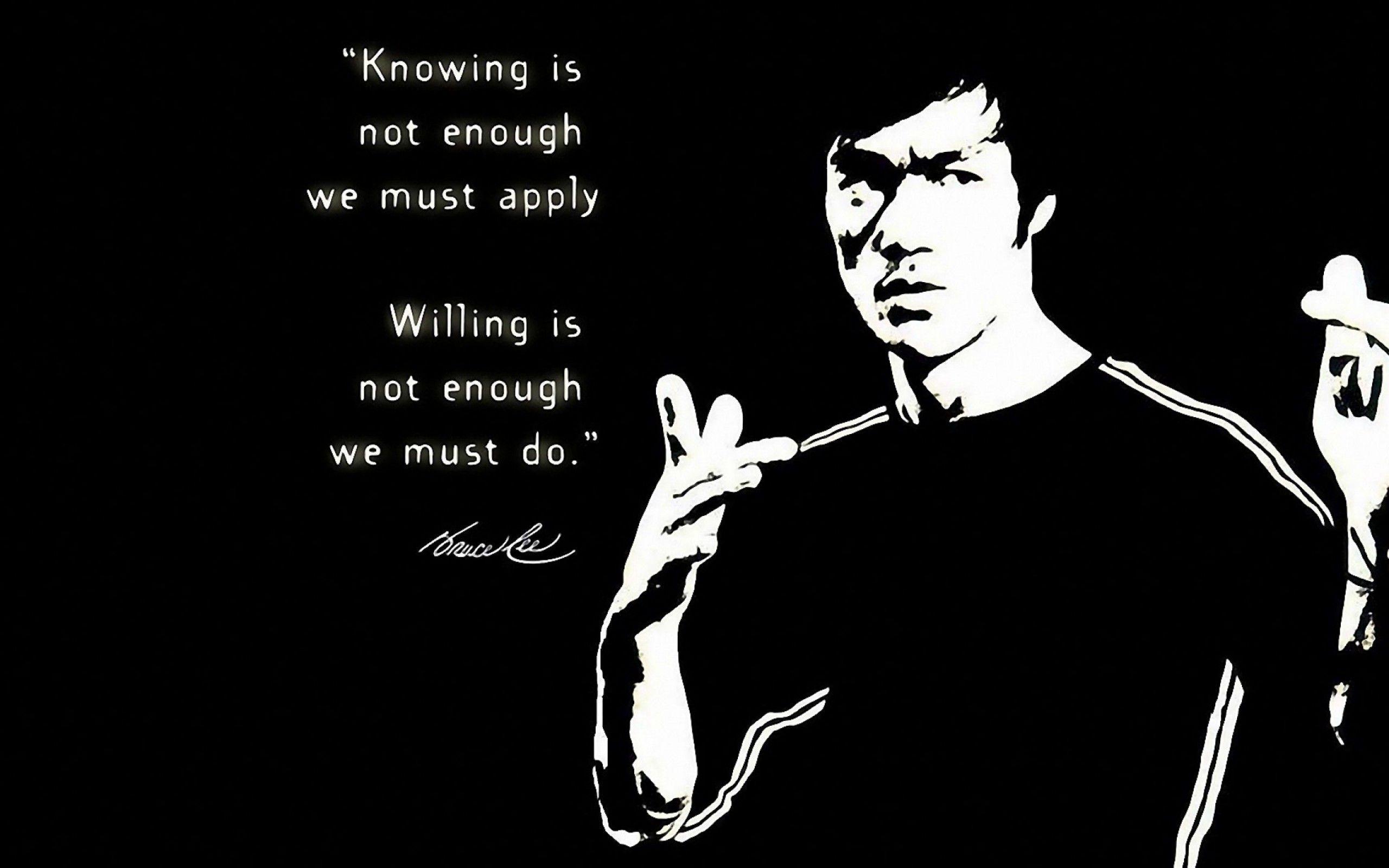 Bruce Lee Quotes Wallpapers - Top Free Bruce Lee Quotes Backgrounds -  WallpaperAccess
