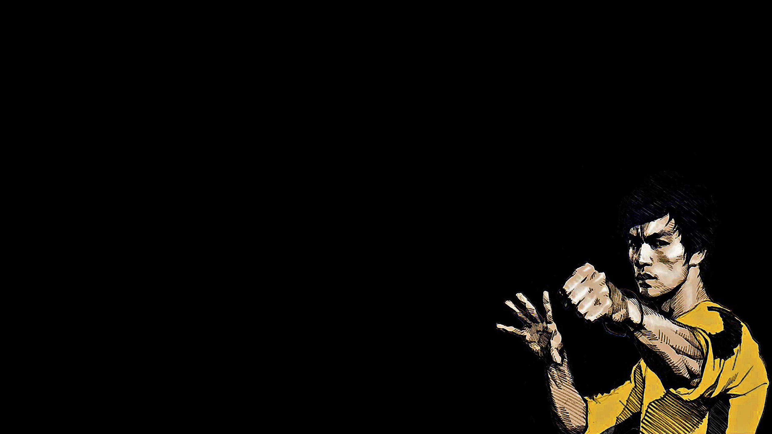2560x1440 Bruce Lee Quotes Wallpaper