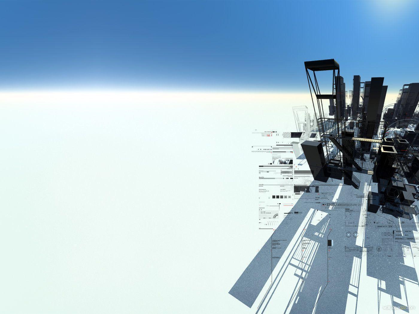 1400x1050 3D Architecture Wallpaper Architecture