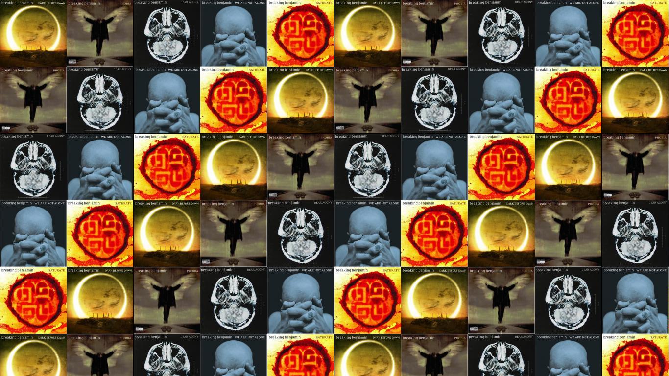 1366x768 Breaking Benjamin Dark Before Dawn Phobia Dear Agony