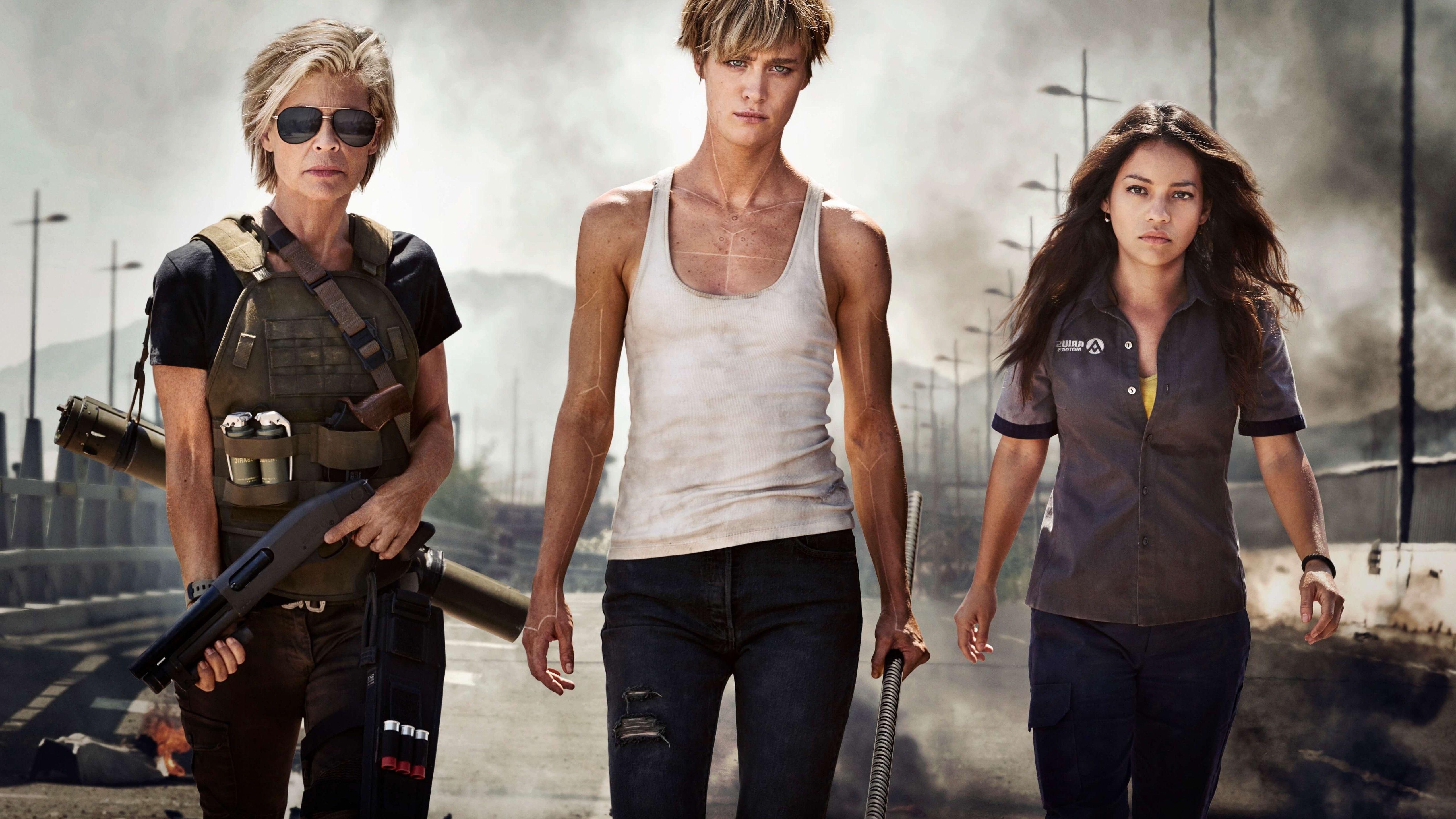5120x2880 Wallpaper Terminator: Dark Fate, Mackenzie Davis, Linda