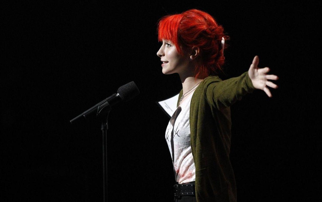 1280x804 Hayley Williams on Stage wallpaper. Hayley Williams on Stage