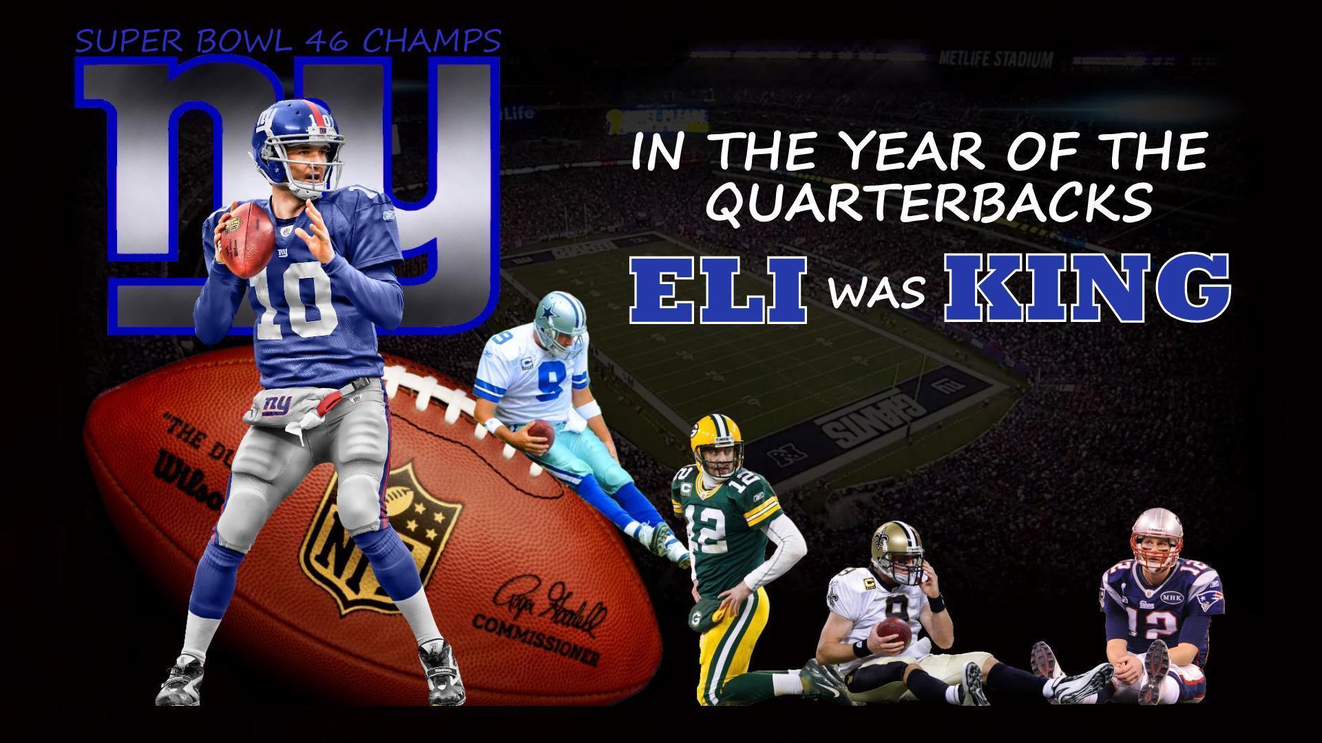 1920x1080 Eli Manning Wallpaper