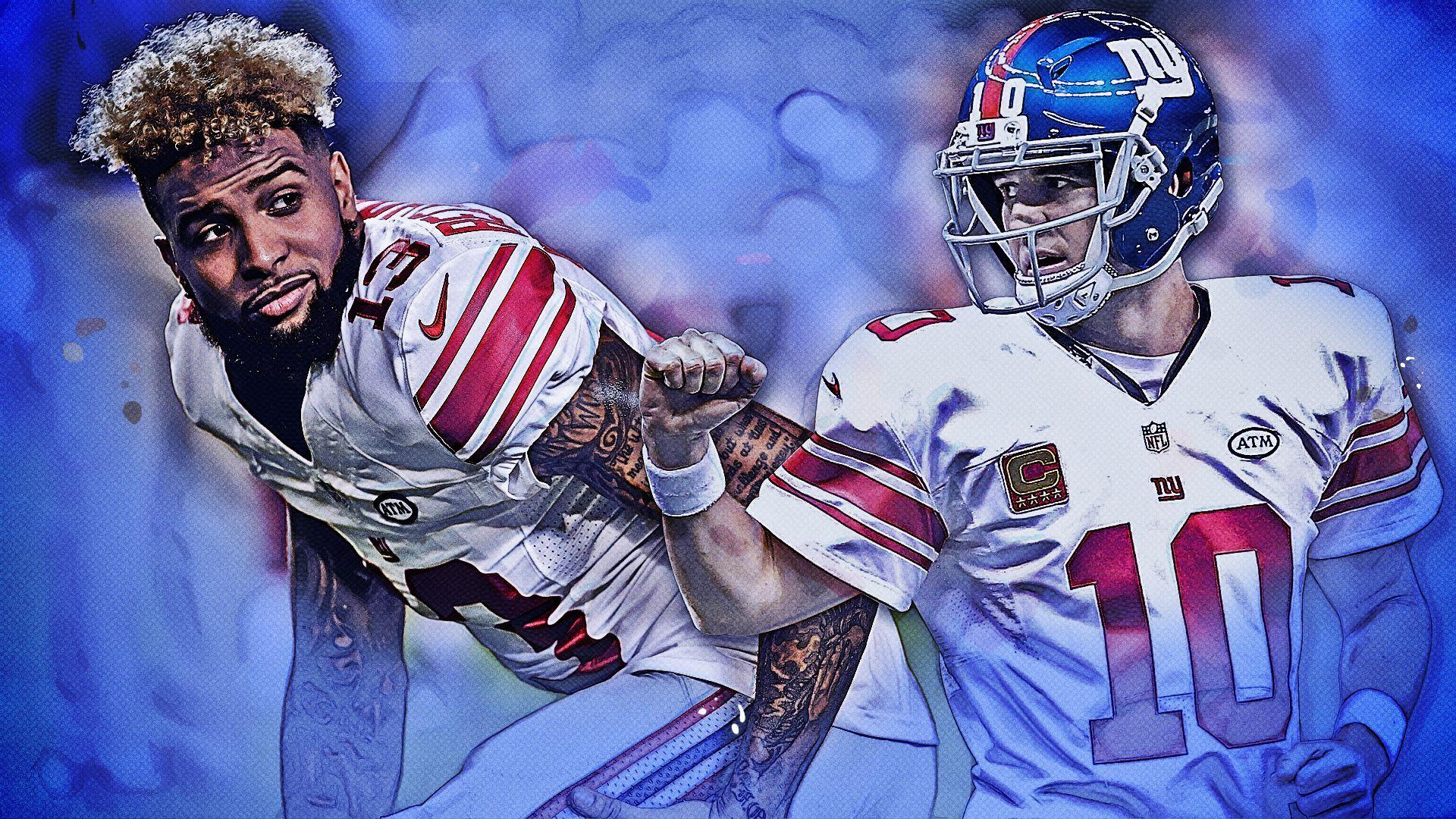 1920x1080 New York Giants Eli Manning vs Odell Beckham Jr