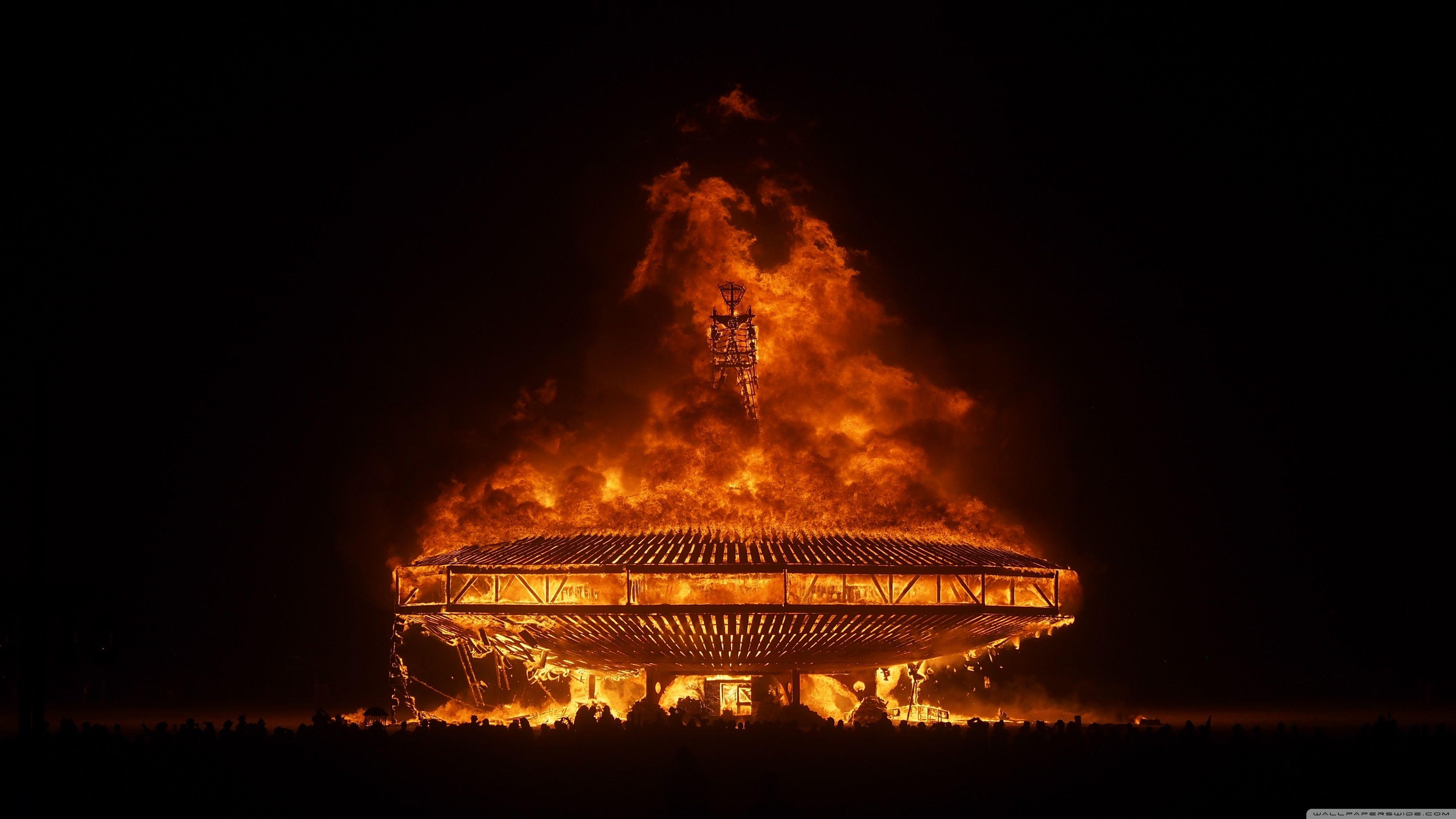 3840x2160 Burning Man Ultra HD Desktop Background Wallpaper for 4K UHD