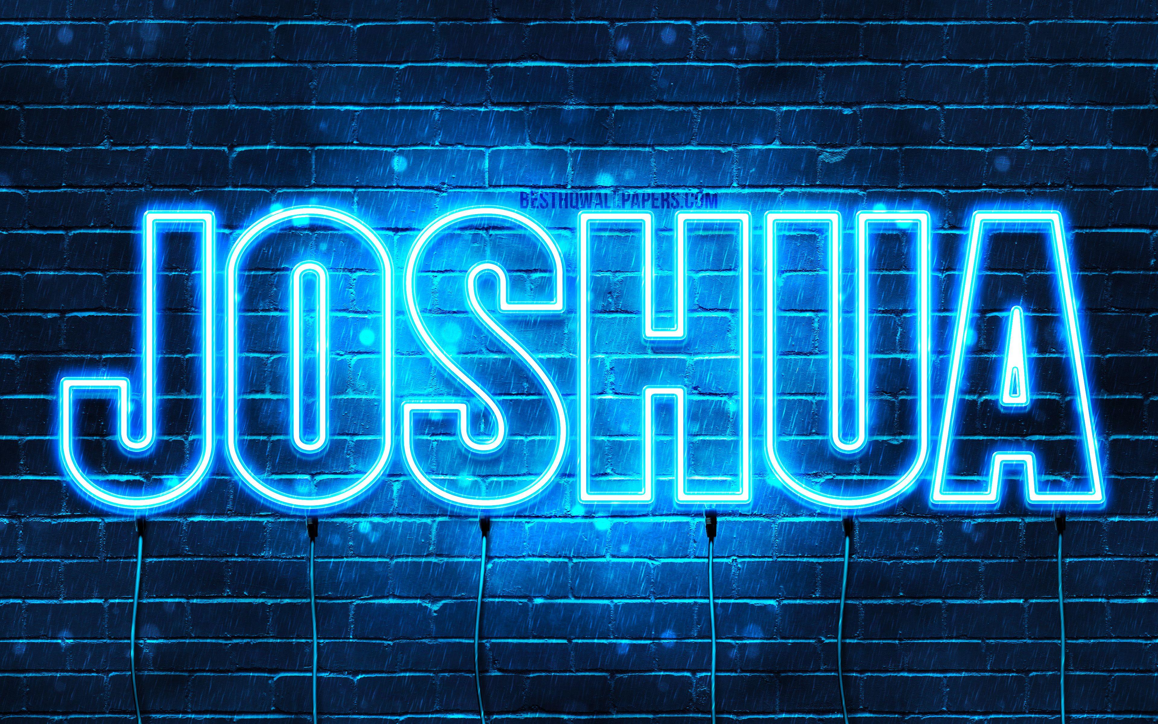 Joshua Name Background