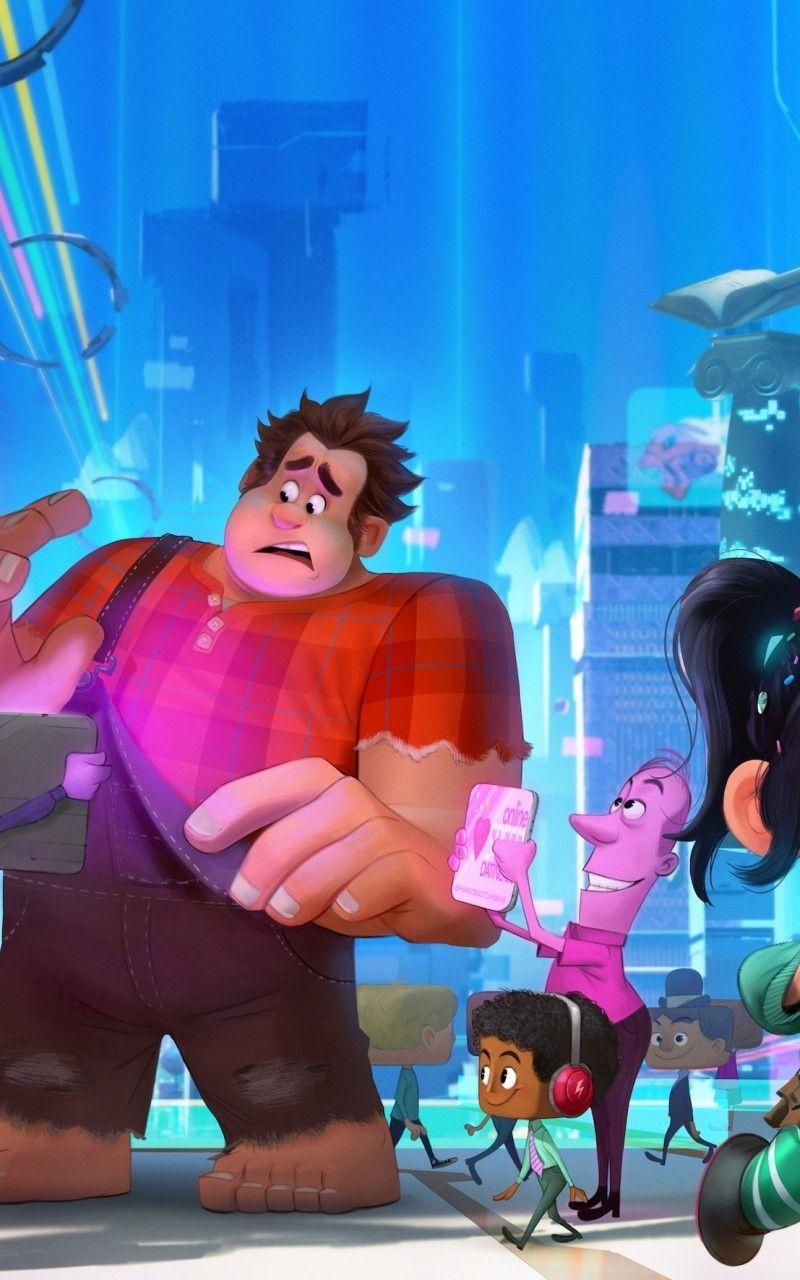 800x1280 Download 800x1280 Ralph Breaks The Internet: Wreck It Ralph