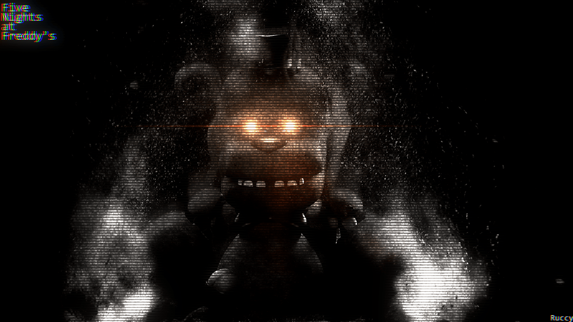 1920x1080 FNAF1 Glitchy Wallpaper (Cycles After Effects)