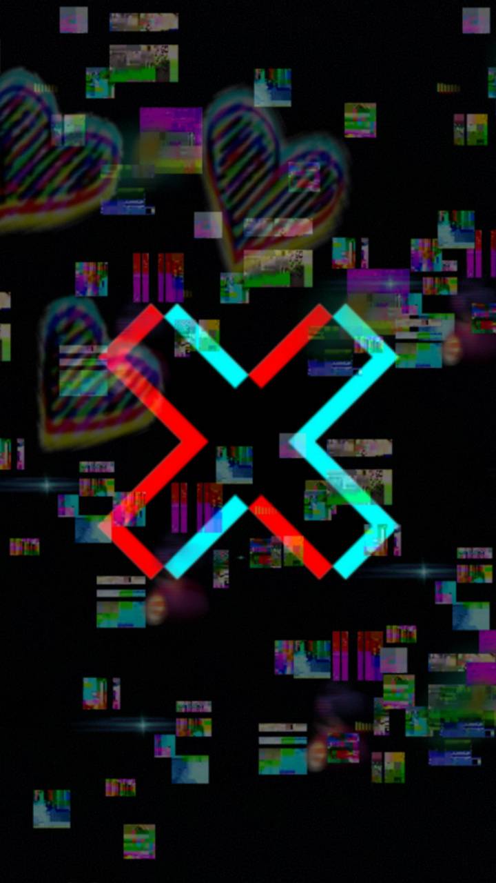 720x1280 Glitch wallpaper
