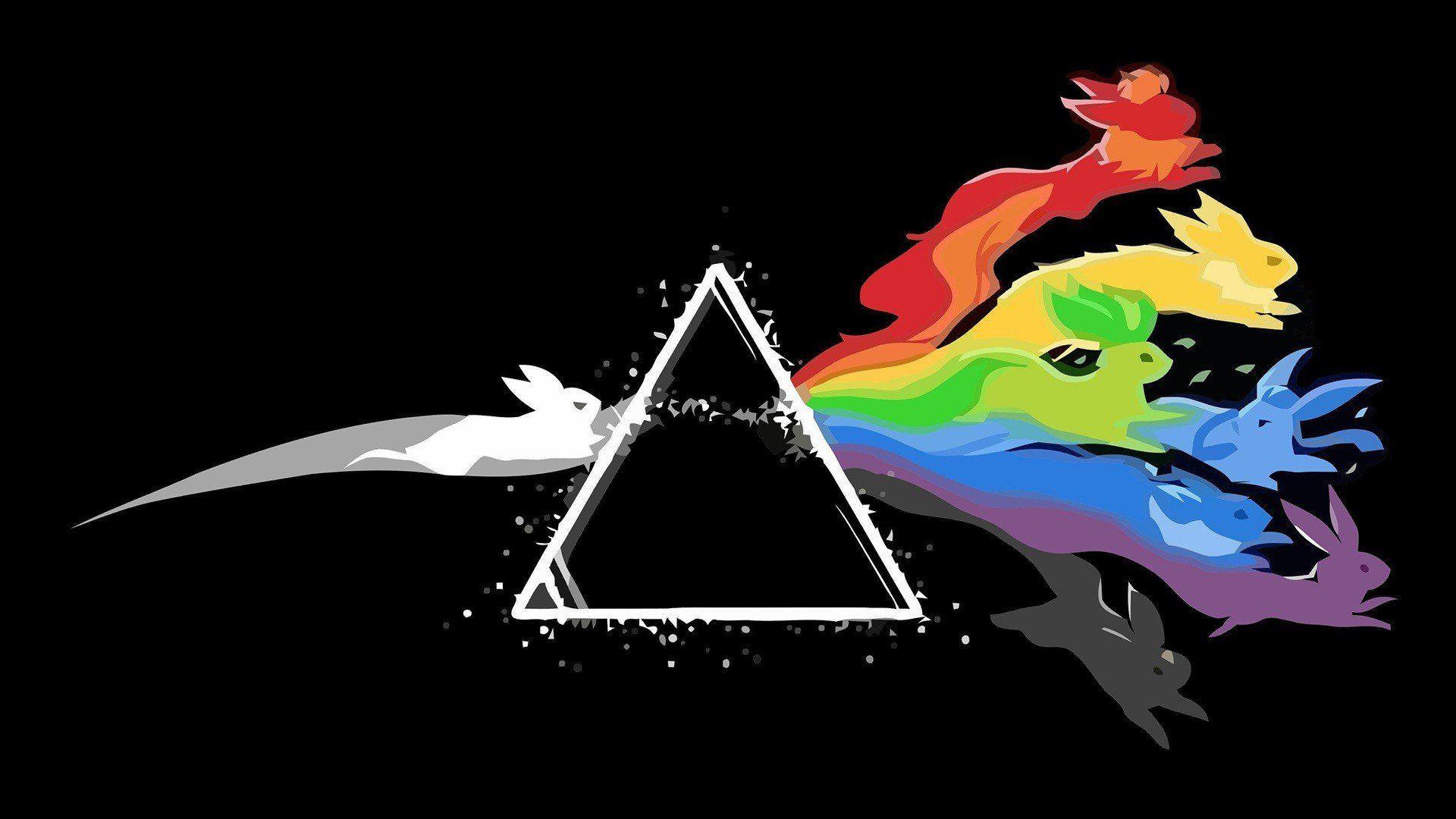 1920x1080 Pink Floyd, Pokemon, Eevee HD Wallpaper / Desktop