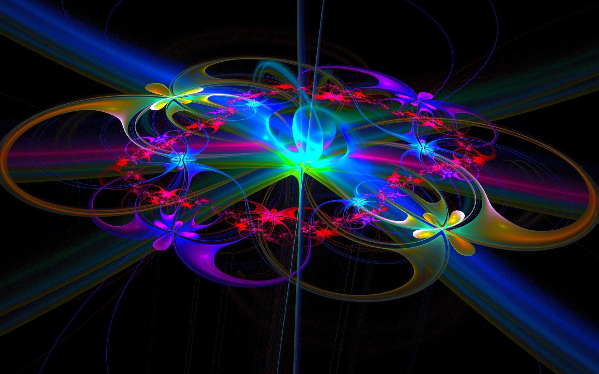 1920x1200 Neon Background free download