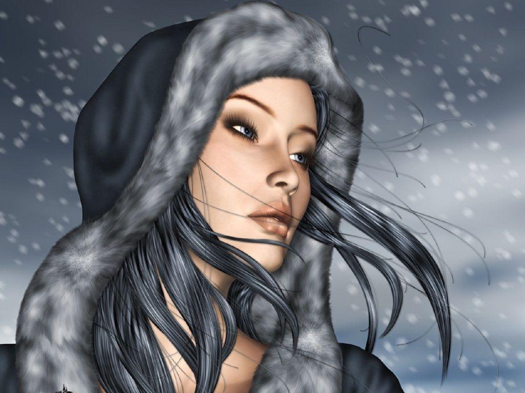 1024x768 Fantasy Girl