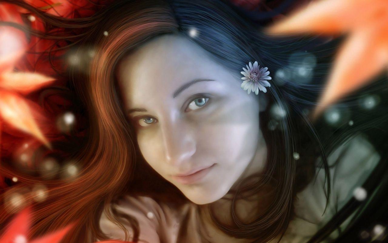 1280x804 Fantasy girl wallpaper. Fantasy girl