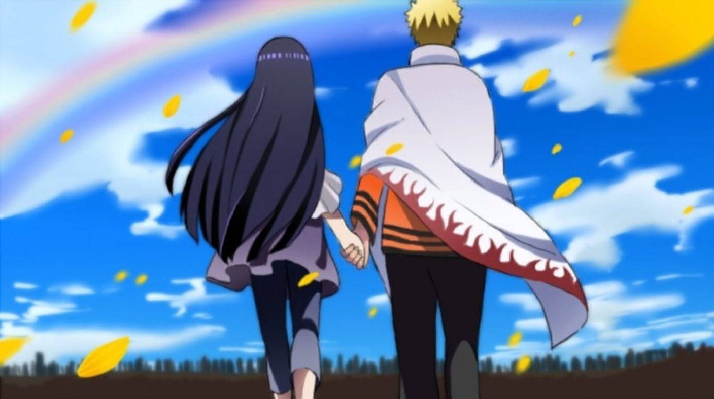 1407x787 Romantic Anime Couples Naruto Hinata Wallpaper