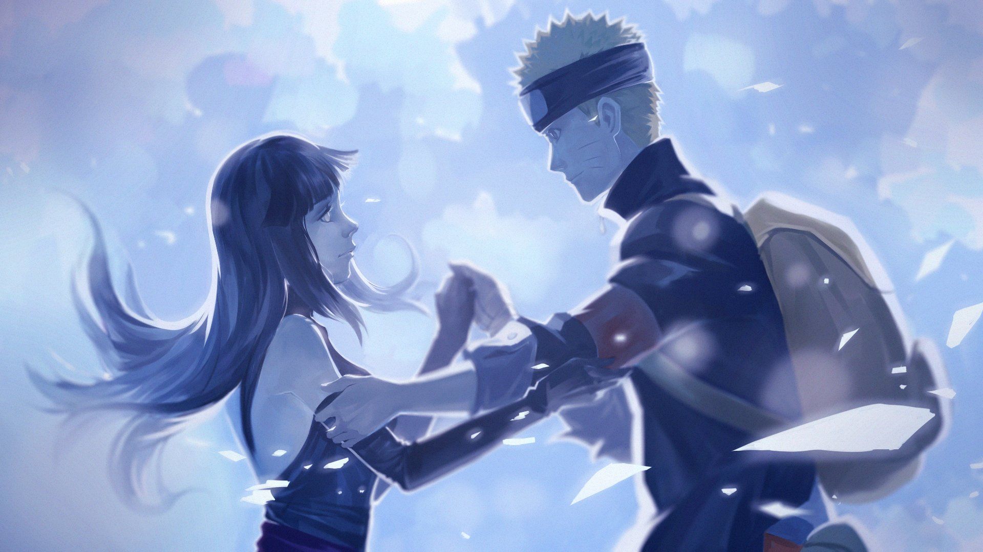 1920x1080 Naruto & Hinata HD Anime Wallpaper
