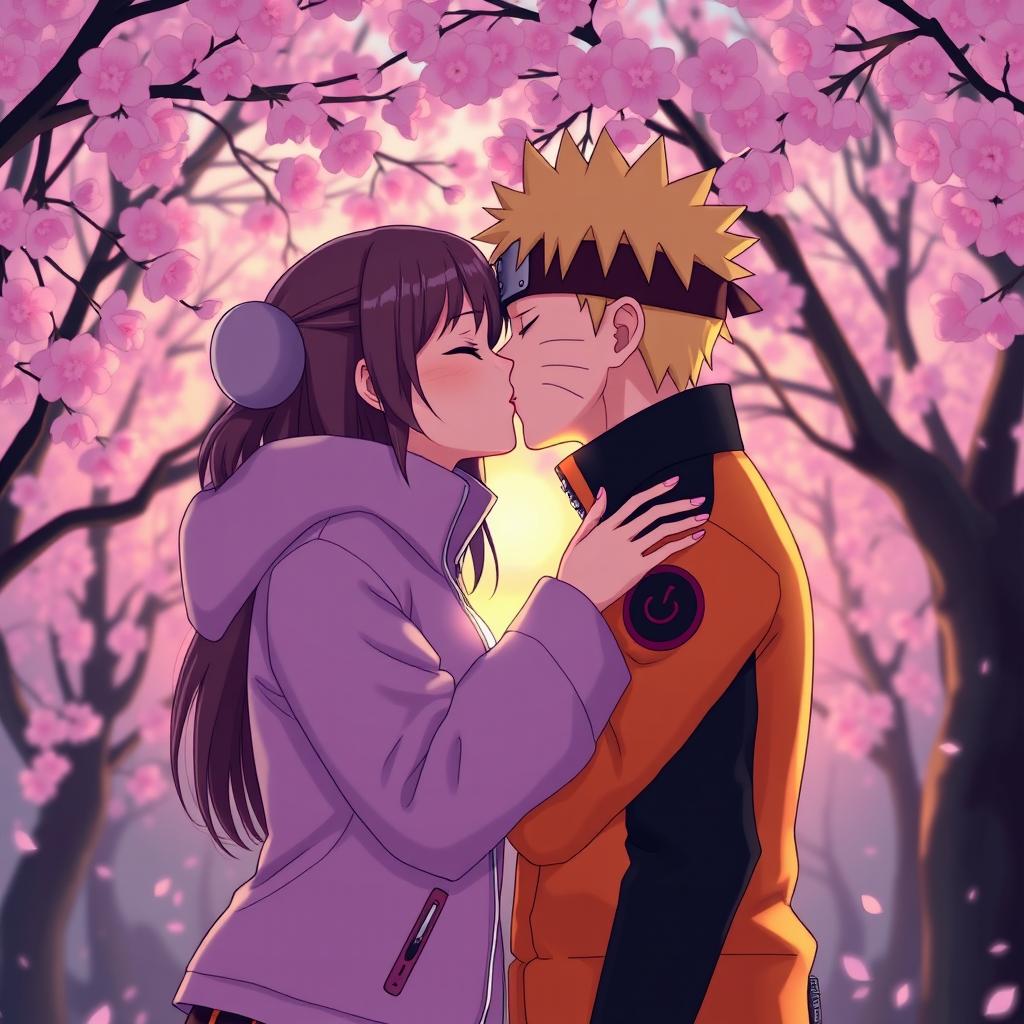 1024x1024 Fragile yet Unbeatable: Hinata & Naruto's Soft Moment